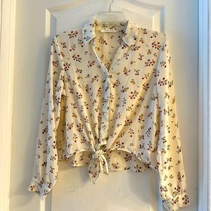 Dainty Floral Blouse